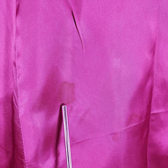 Gunne Sax by Jessica McClintock Magenta Victorian Formal Prom Dress Size 5 - Picture 5 of 16